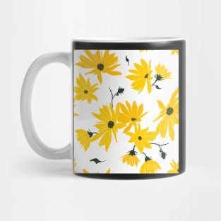 Jerusalem artichoke flowers Mug